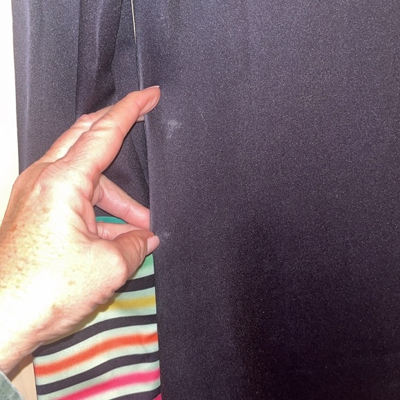 UOoZee life is amazing midi dress with rainbow colors size small NWT - Picture 5 of 13